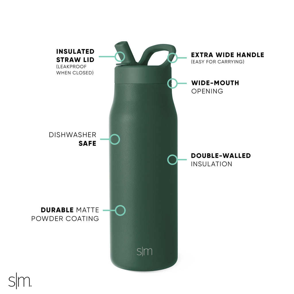 Mesa with Manual Straw Lid